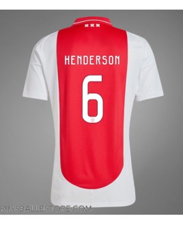 Günstige Ajax Jordan Henderson #6 Heimtrikot 2024-25 Kurzarm